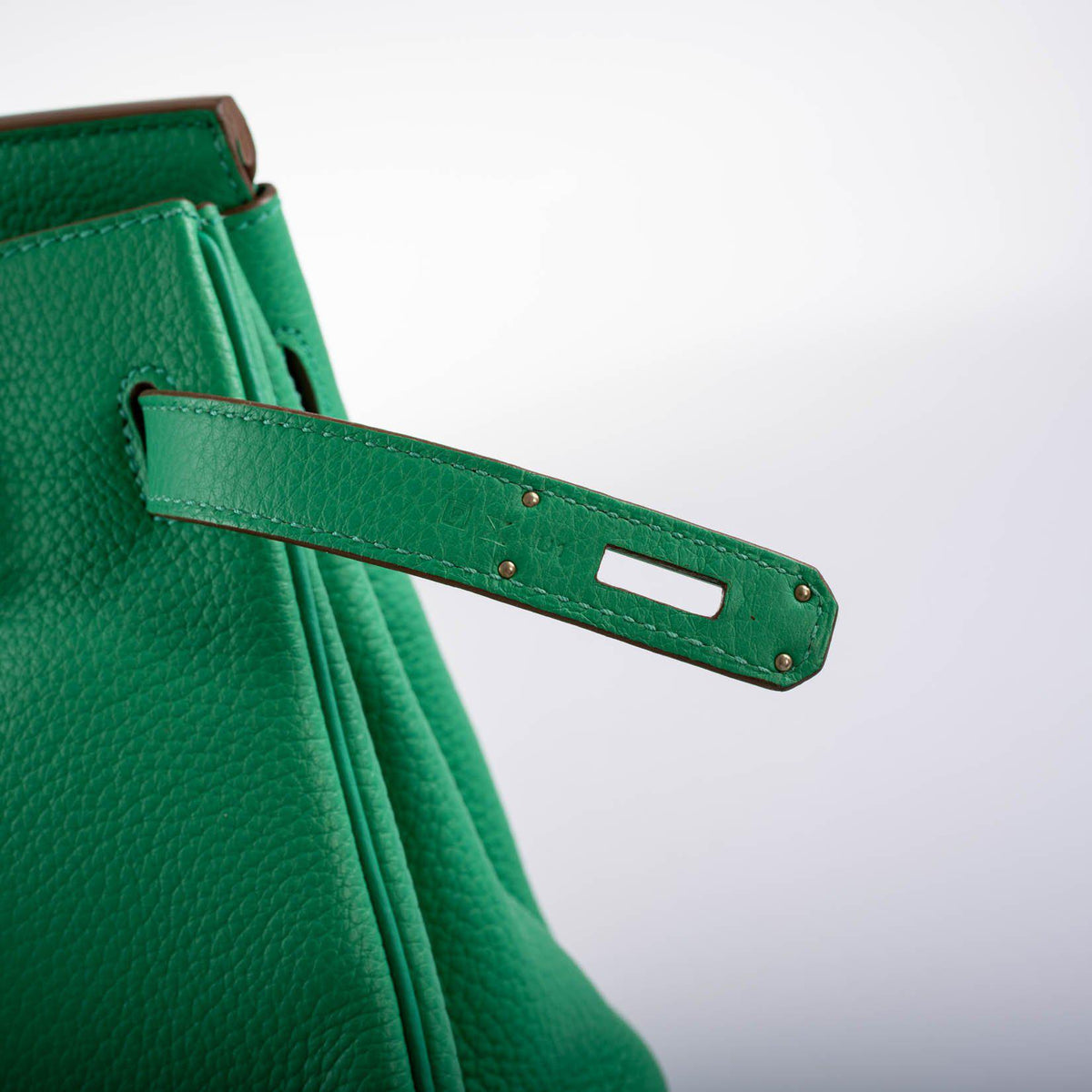 Hermes Birkin 30 Menthe Clemence with Palladium Hardware