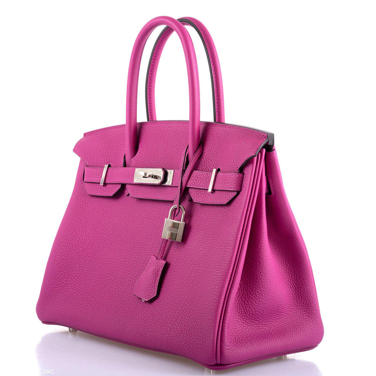 Hermes Birkin 30 Rose Pourpre Togo Palladium Hardware