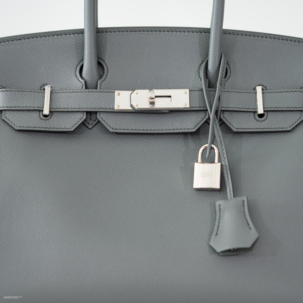 Hermes Birkin 30 Vert Amande Epsom with Palladium Hardware