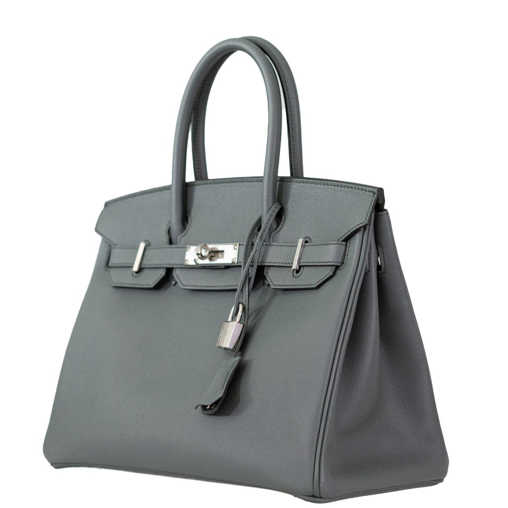 Hermes Birkin 30 Vert Amande Epsom with Palladium Hardware