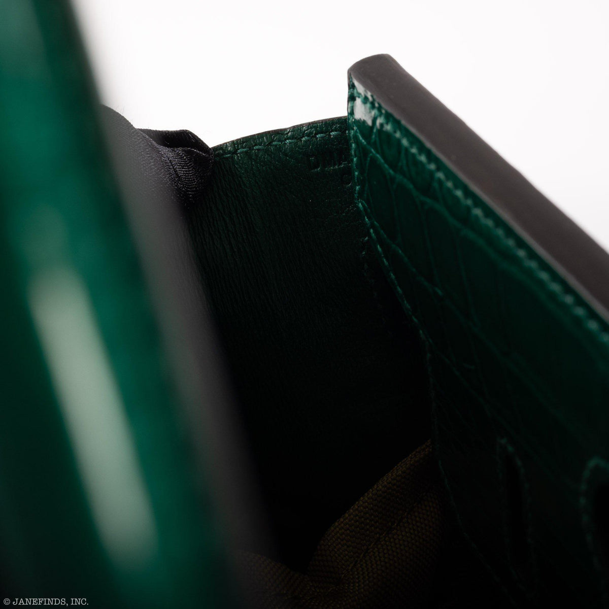 Hermes Birkin 30 Vert Emerald Niloticus Crocodile Gold Hardware