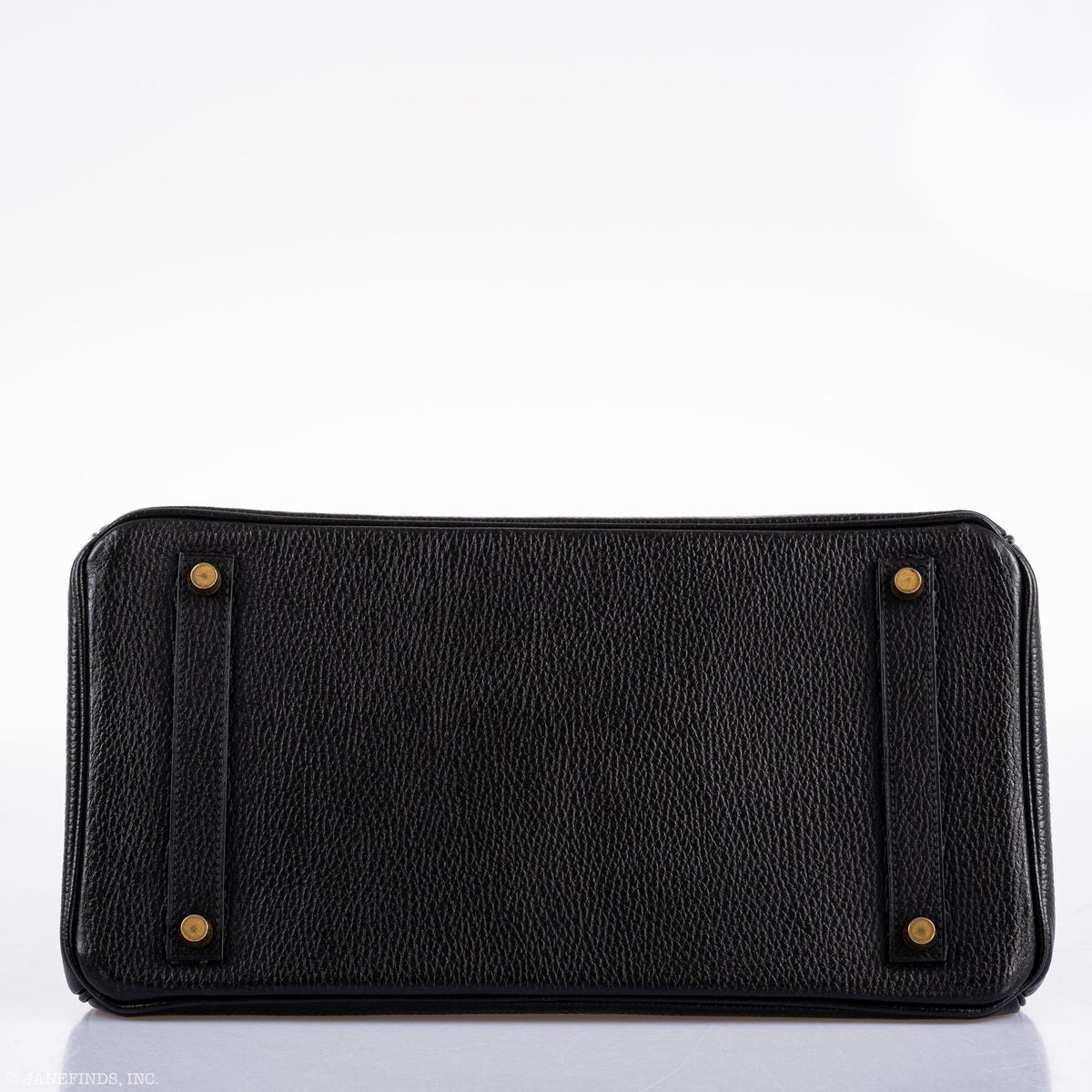 Hermes Birkin 35 Black Ardennes Gold Hardware