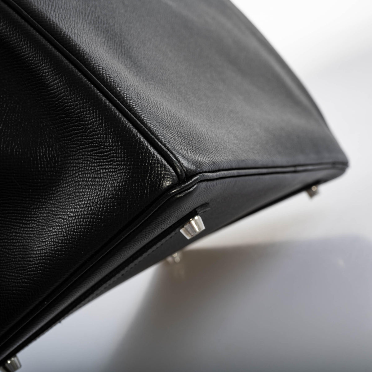 Hermes Birkin 35 Black Epsom leather Palladium Hardware