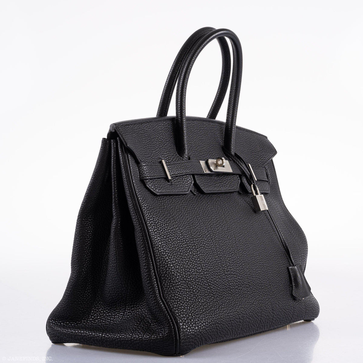 Hermes Birkin 35 Black Togo Palladium Hardware