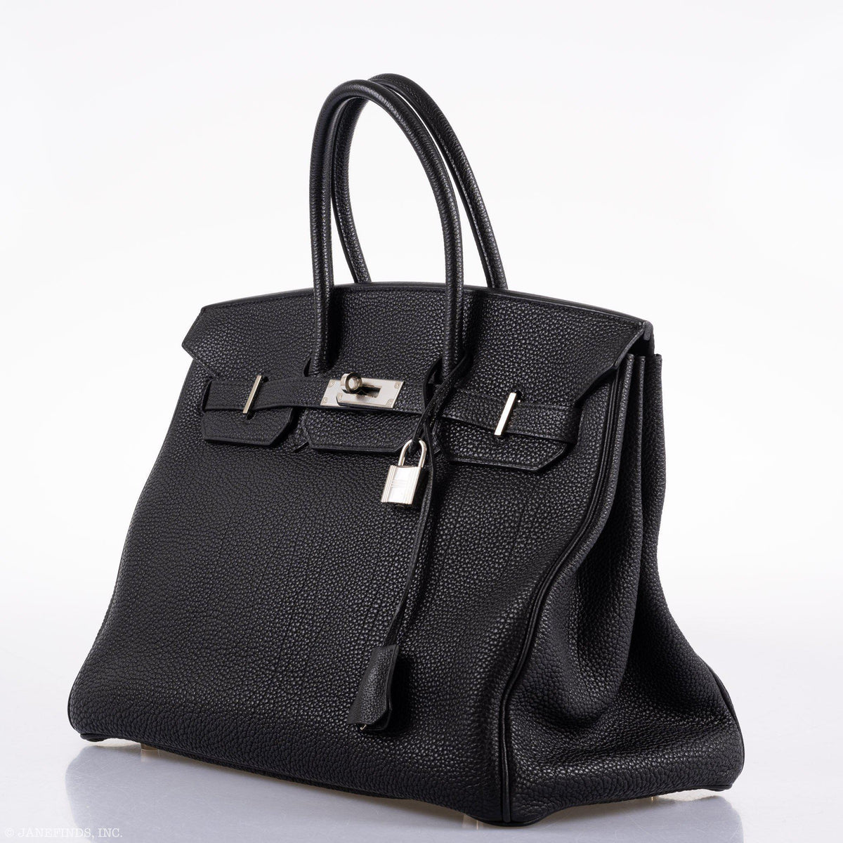Hermes Birkin 35 Black Togo Palladium Hardware