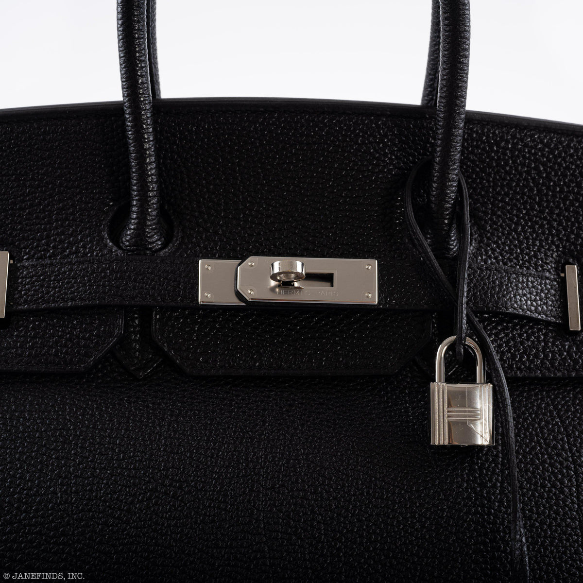 Hermes Birkin 35 Black Togo Palladium Hardware
