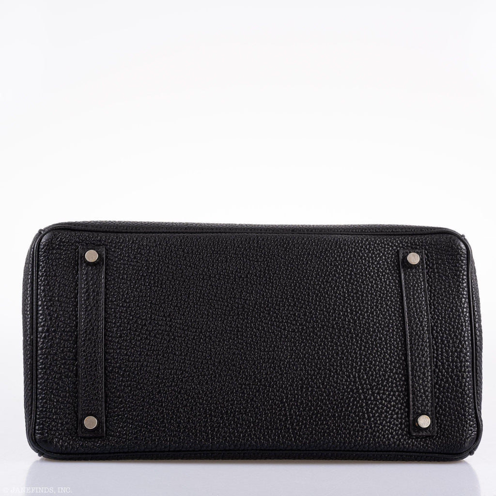 Hermes Birkin 35 Black Togo Palladium Hardware
