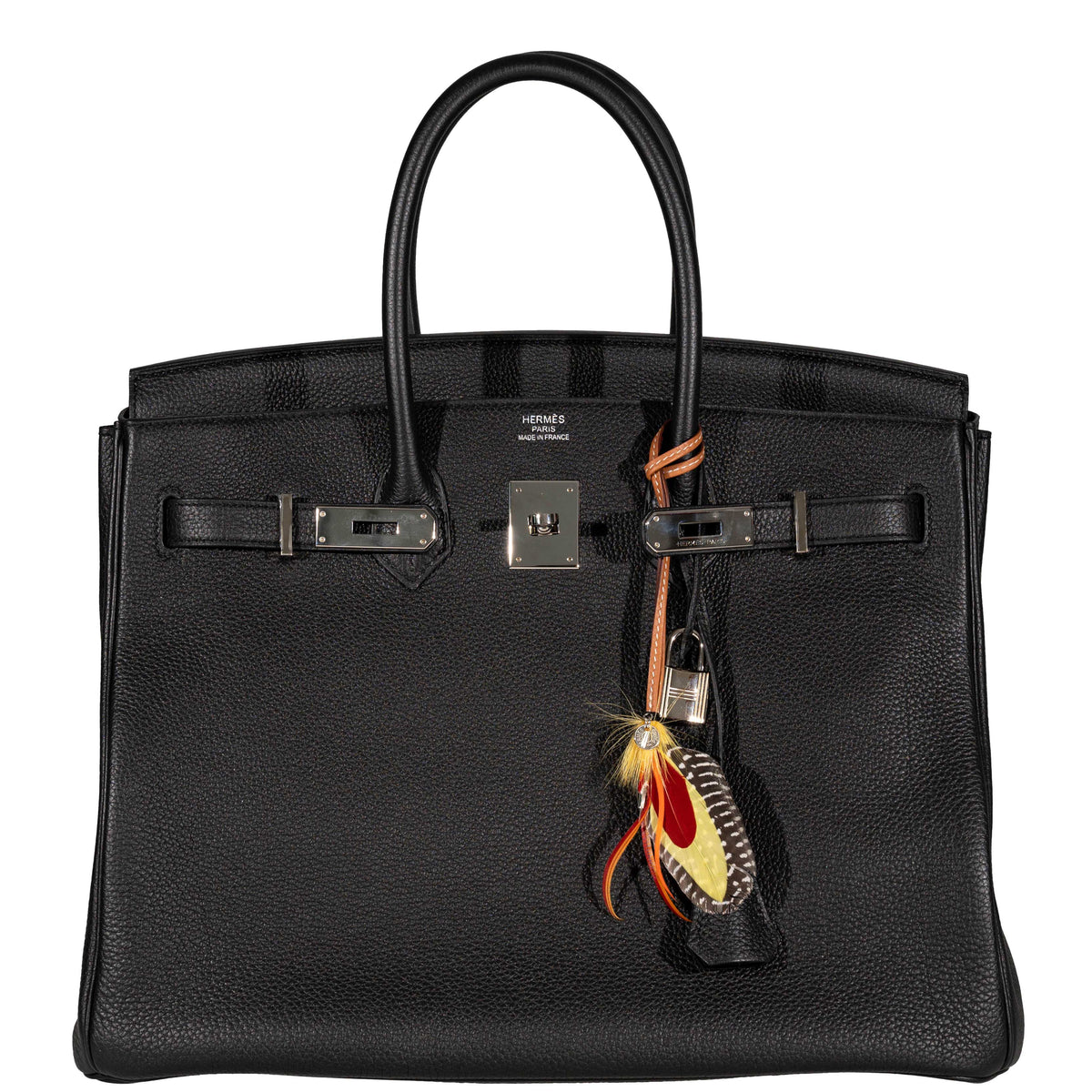 Hermes Birkin 35 Black Togo Palladium Hardware