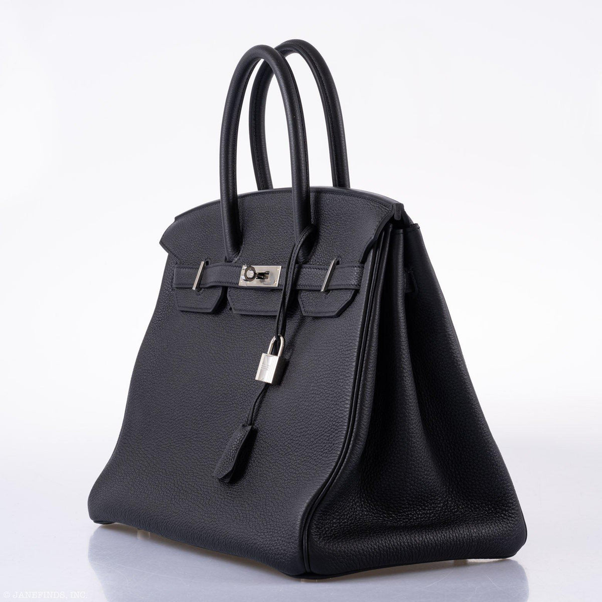 Hermes Birkin 35 Black Togo Palladium Hardware