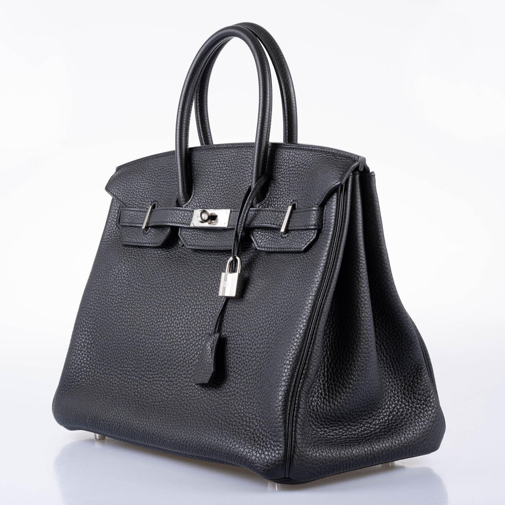Hermes Birkin 35 Black Togo leather Palladium Hardware
