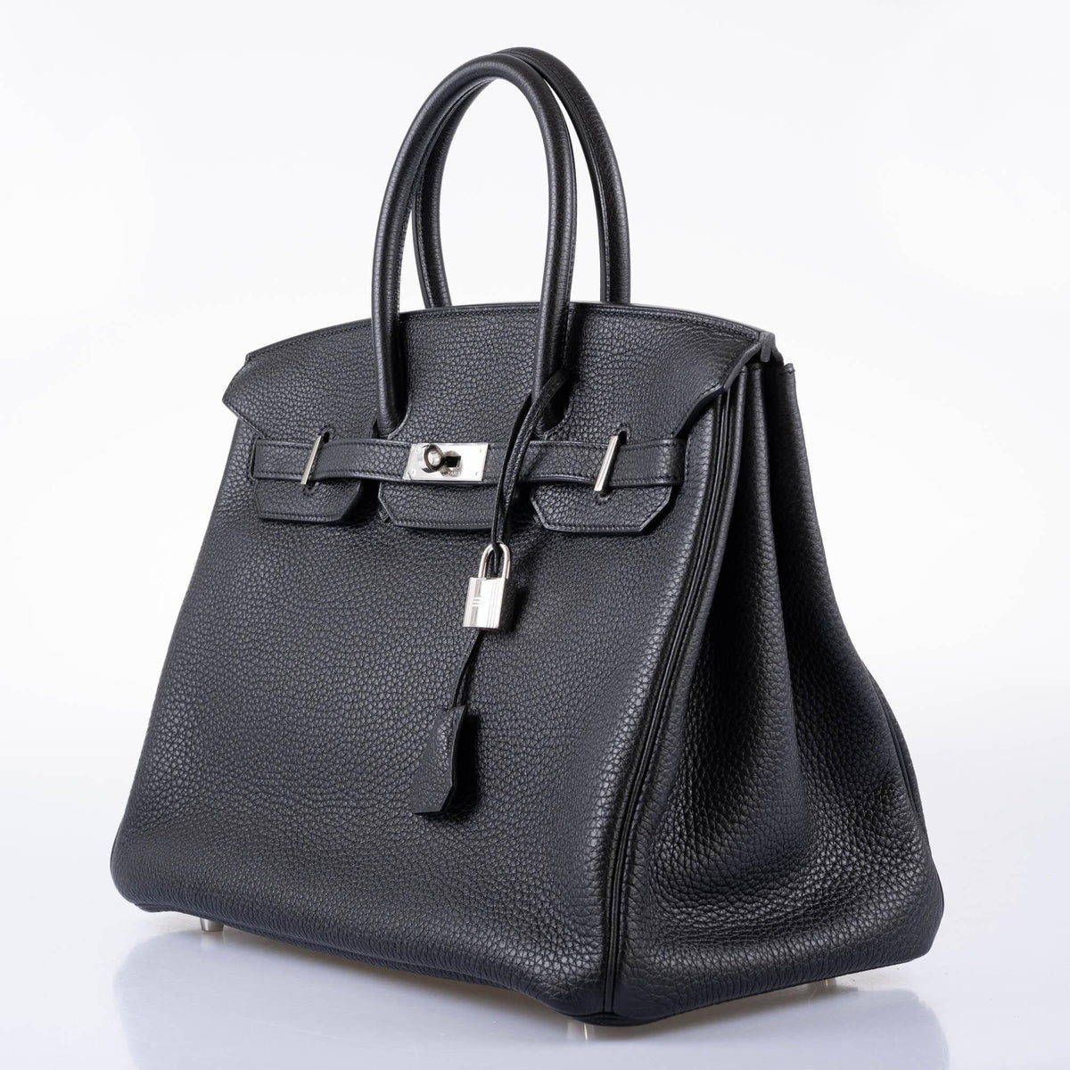 Hermes Birkin 35 Black Togo leather Palladium Hardware