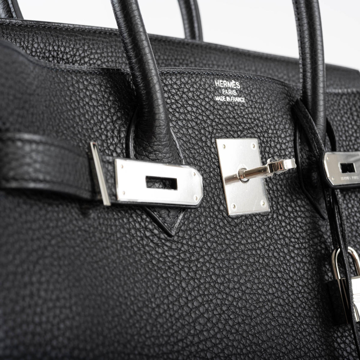 Hermes Birkin 35 Black Togo leather Palladium Hardware