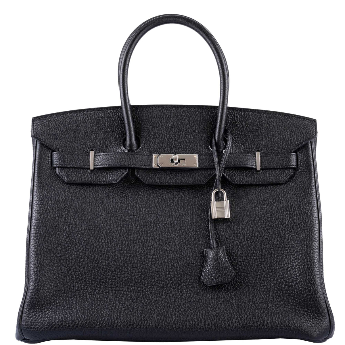 Hermes Birkin 35 Black Togo leather Palladium Hardware