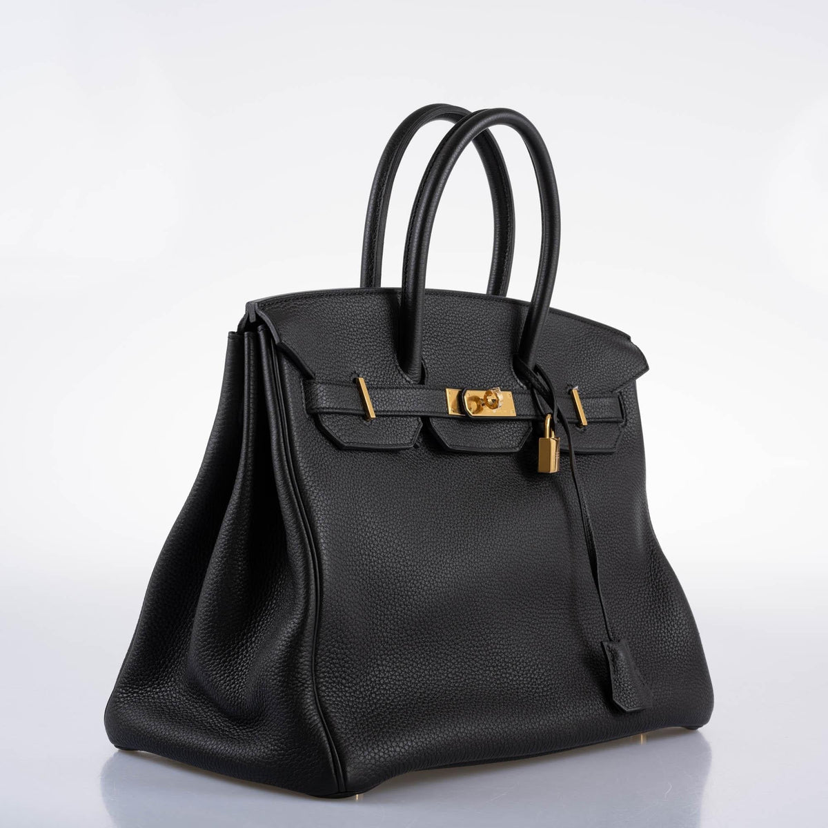 Hermes Birkin 35 Black Togo with Gold Hardware