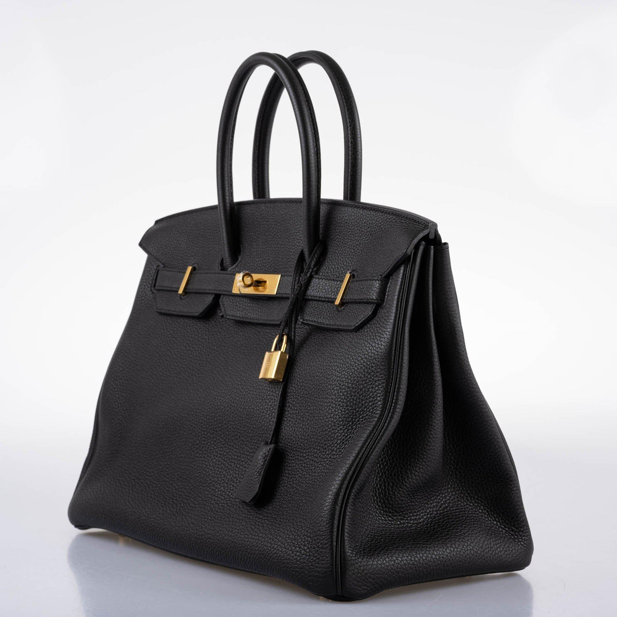 Hermes Birkin 35 Black Togo with Gold Hardware