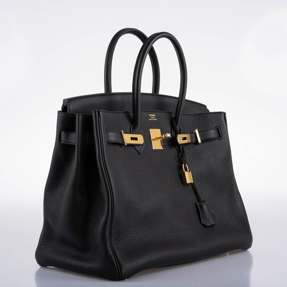 Hermes Birkin 35 Black Togo with Gold Hardware