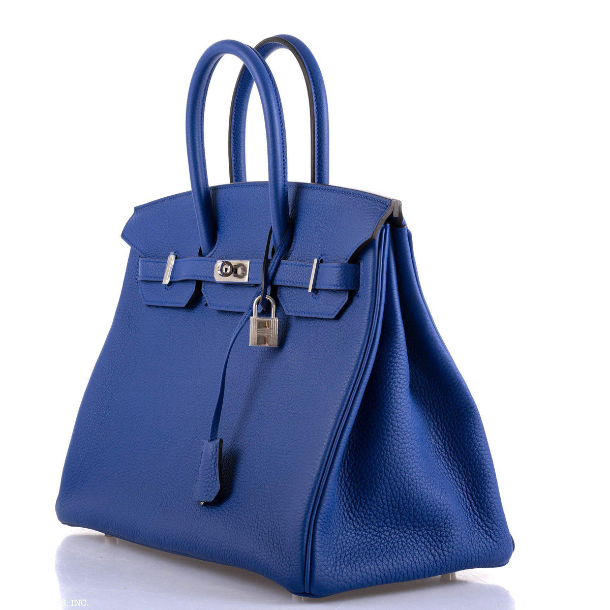 Hermes Birkin 35 Blue Electric Togo Palladium Hardware