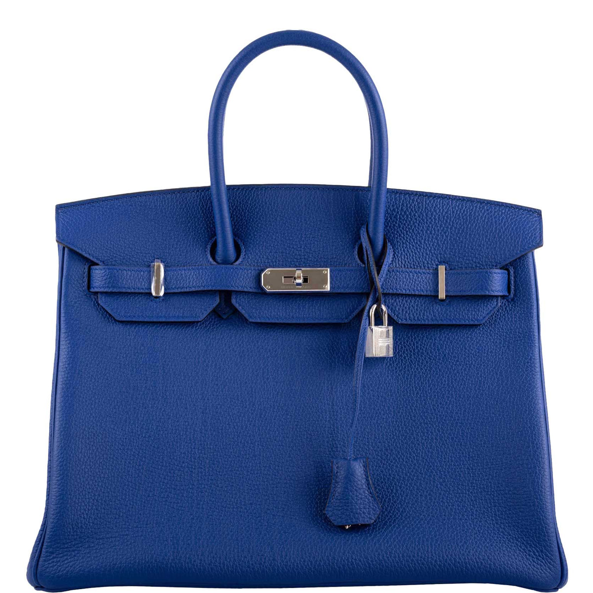 Hermes Birkin 35 Blue Electric Togo Palladium Hardware