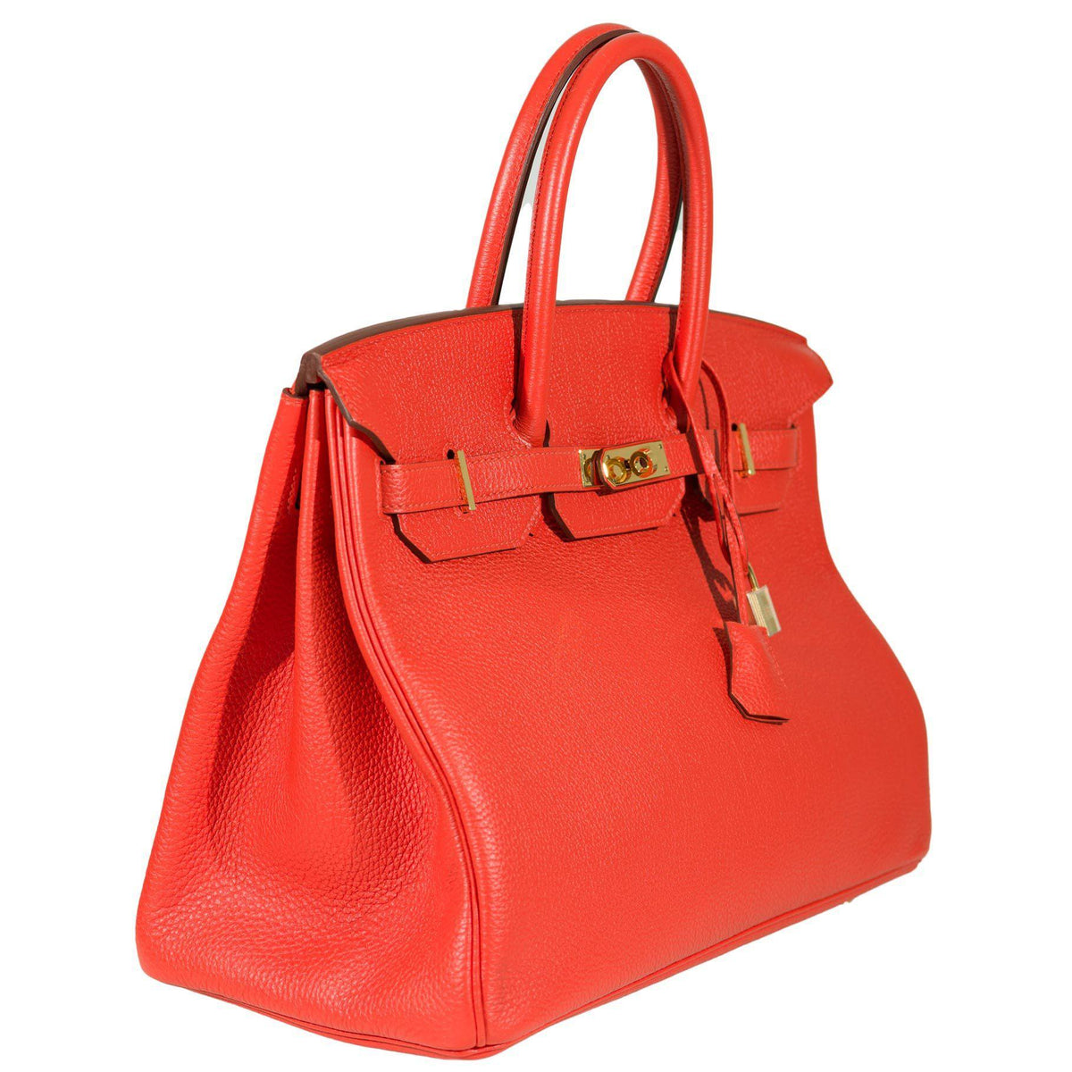 Hermes Birkin 35 Capucine Togo leather Gold Hardware