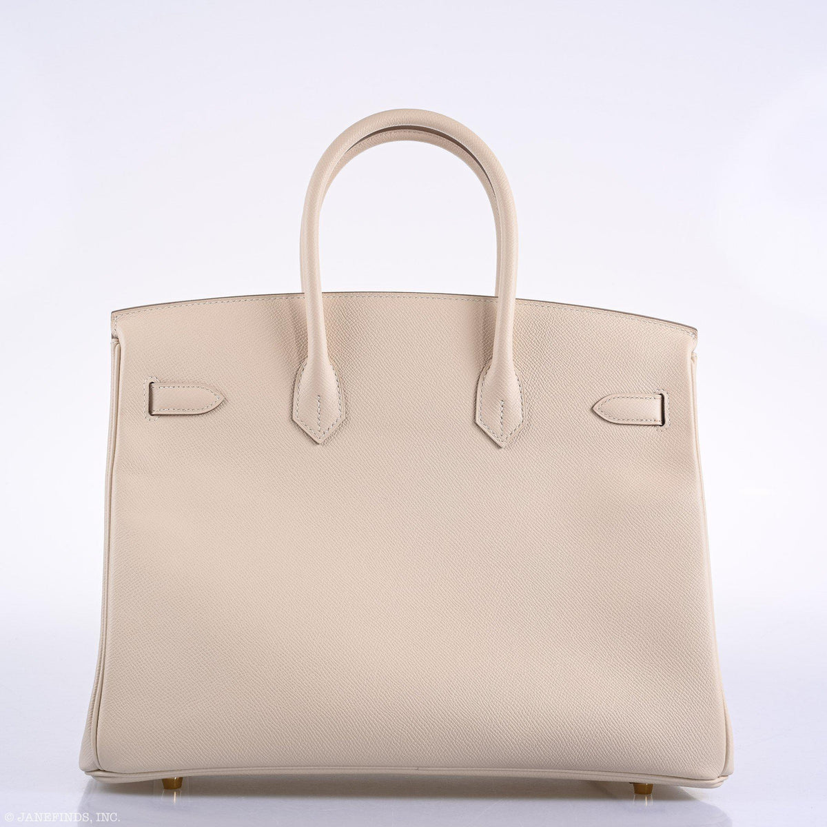 Hermes Birkin 35 Craie Epsom Gold Hardware