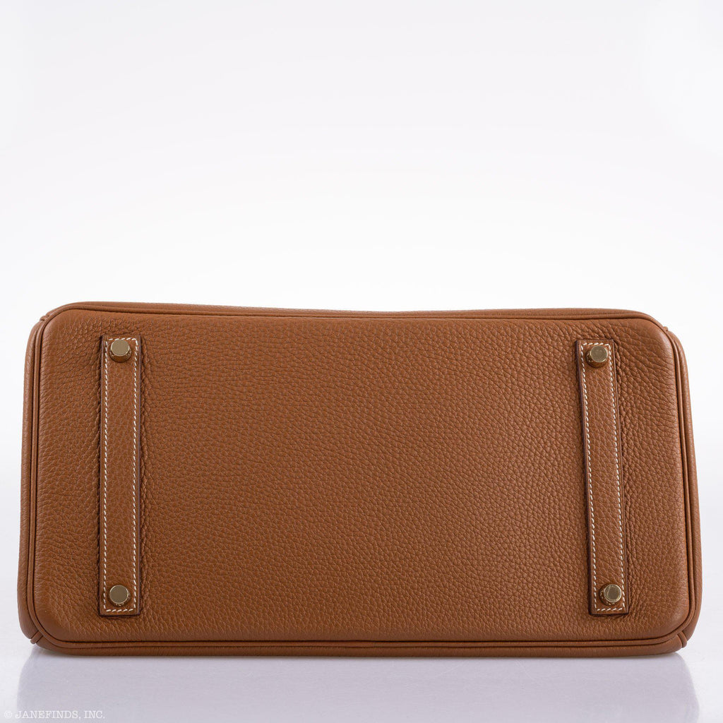 Hermes Birkin 35 Gold Togo Gold Hardware