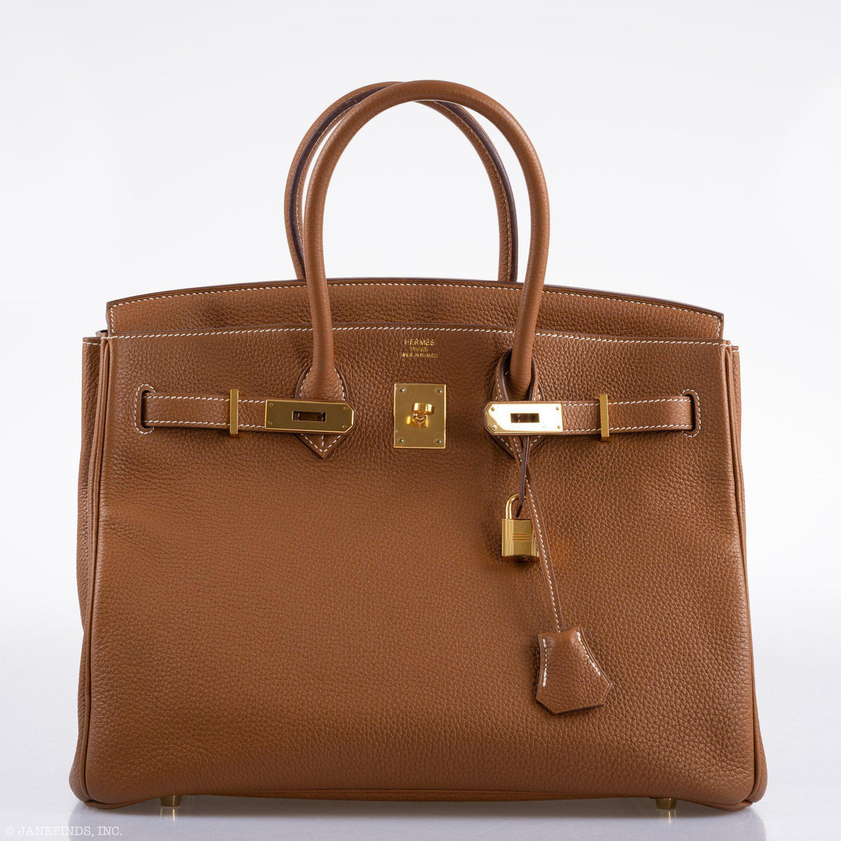 Hermes Birkin 35 Gold Togo Gold Hardware