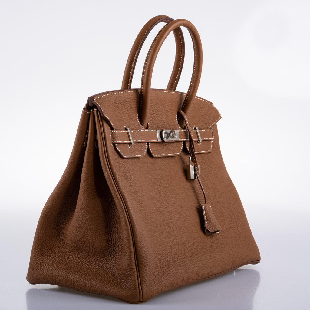 Hermes Birkin 35 Gold Togo with Palladium Hardware