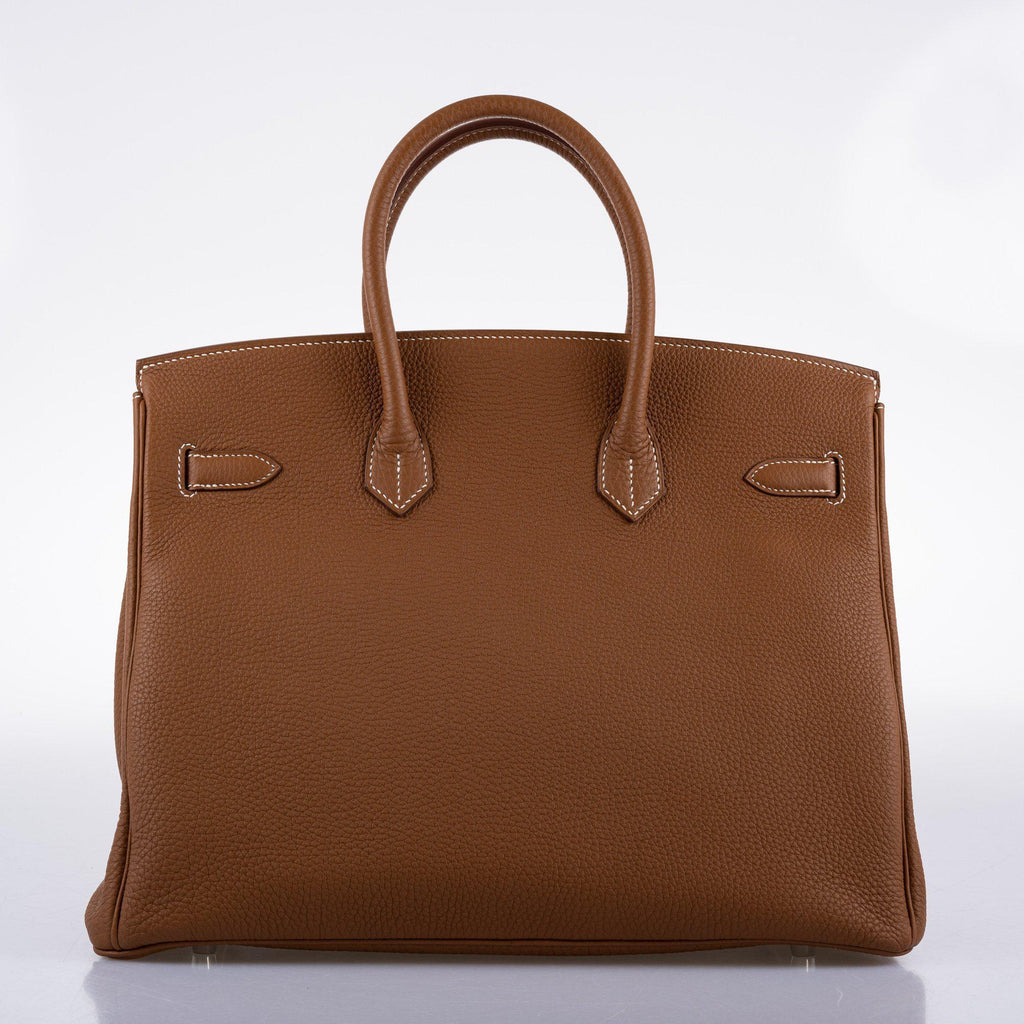Hermes Birkin 35 Gold Togo with Palladium Hardware