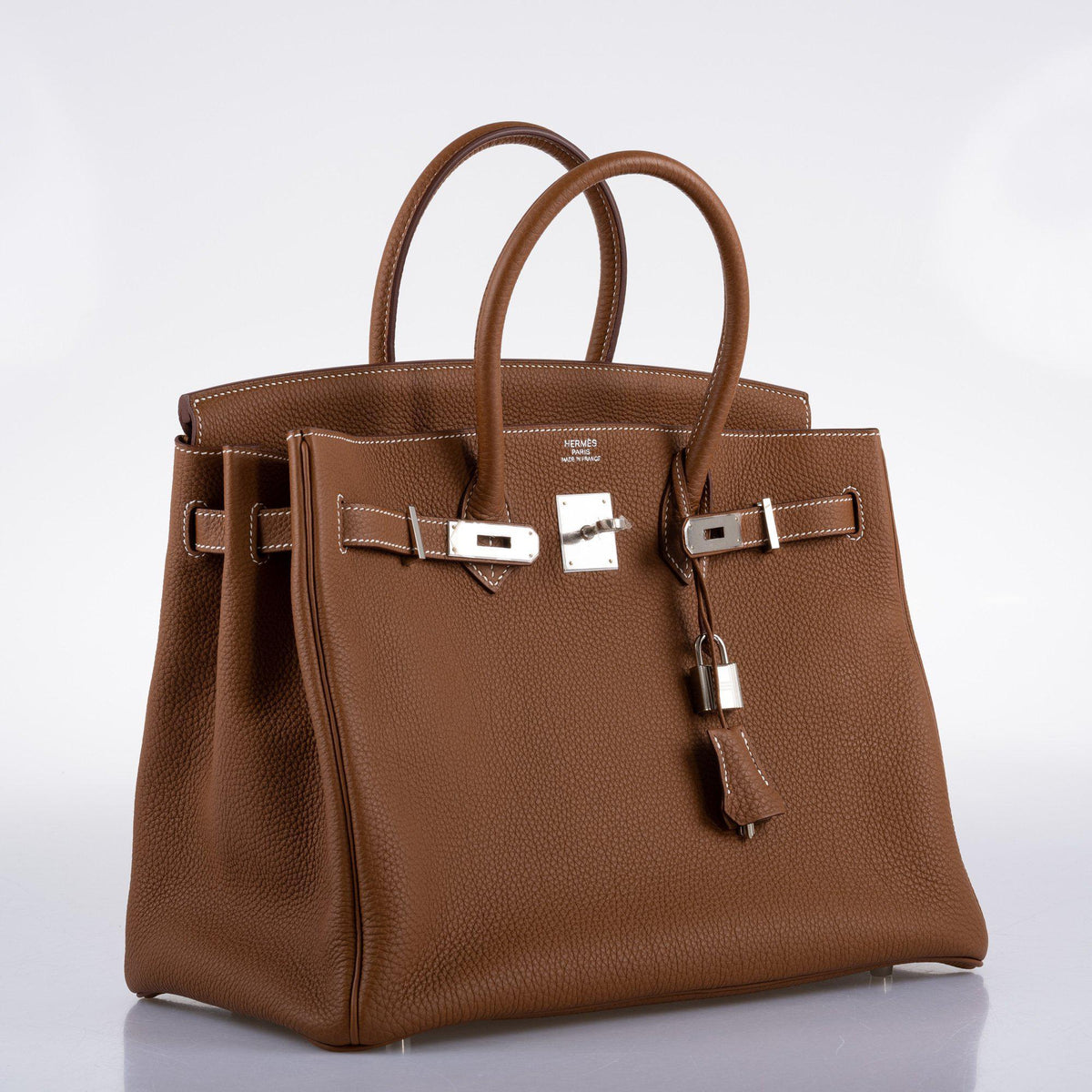 Hermes Birkin 35 Gold Togo with Palladium Hardware