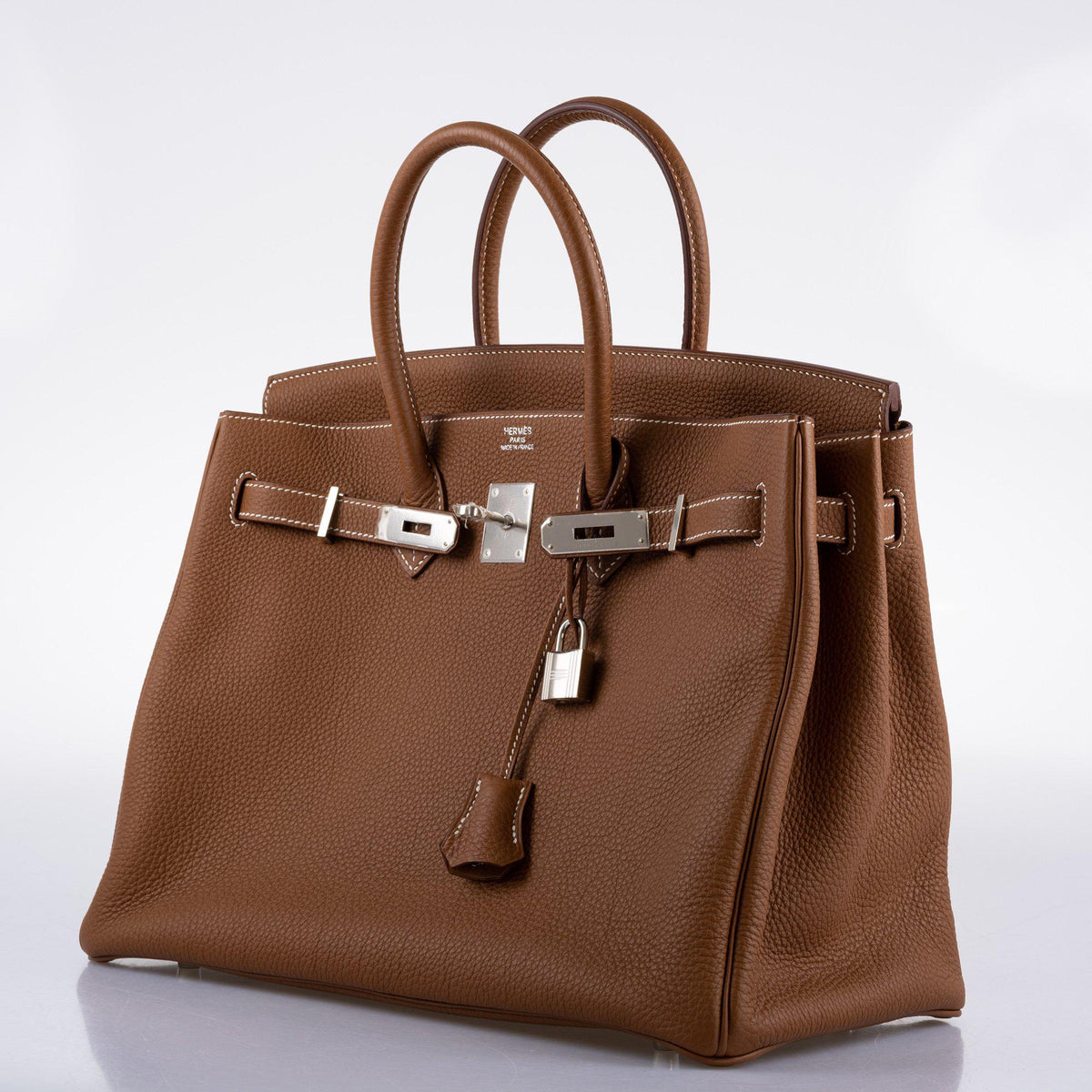 Hermes Birkin 35 Gold Togo with Palladium Hardware