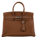 Hermes Birkin 35 Gold Togo with Palladium Hardware