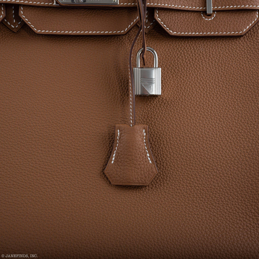 Hermes Birkin 35 Gold Togo with Palladium Hardware