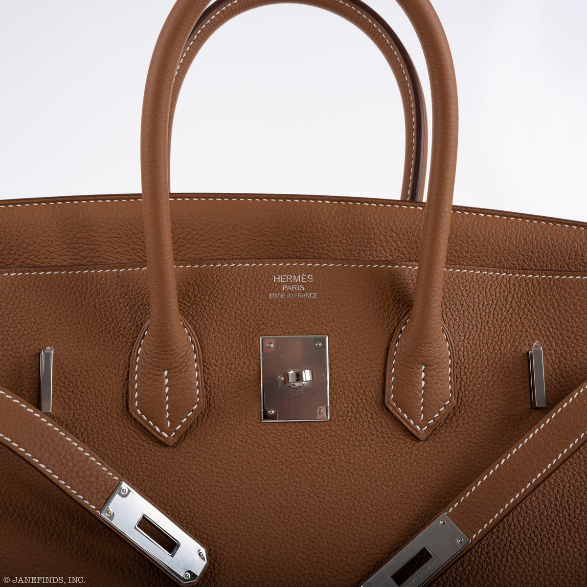 Hermes Birkin 35 Gold Togo with Palladium Hardware