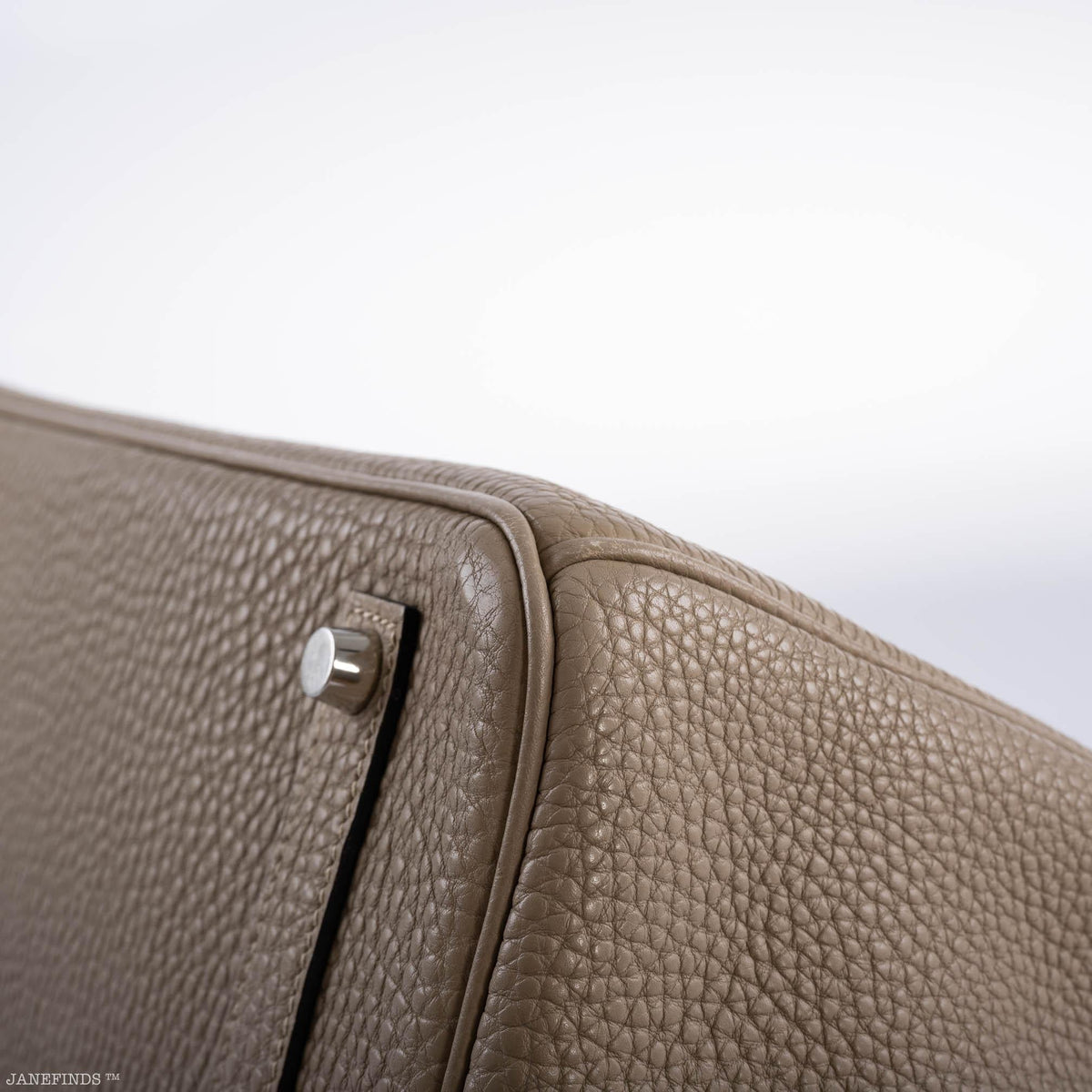 Hermes Birkin 35 Gris Tourterelle Togo with Palladium Hardware