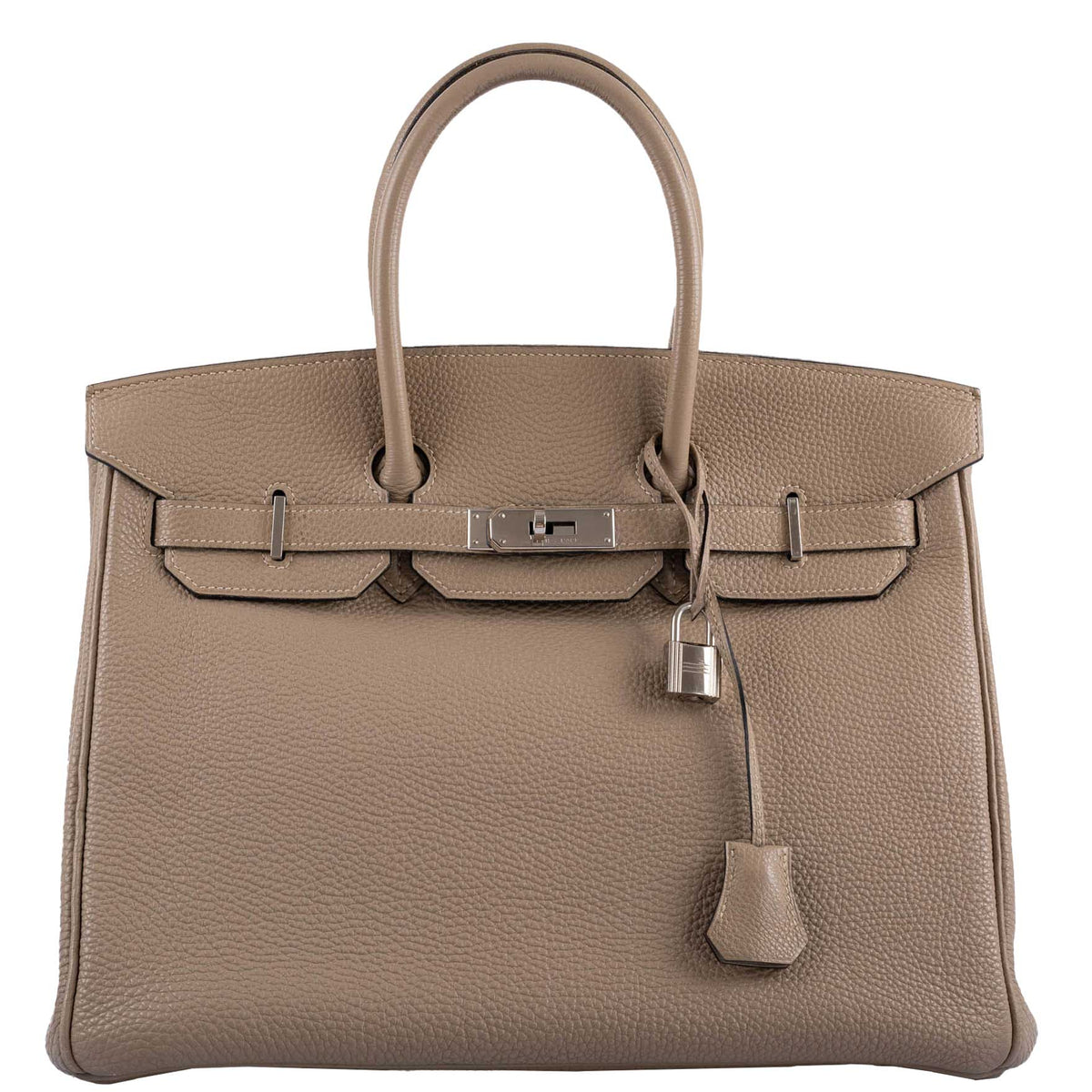 Hermes Birkin 35 Gris Tourterelle Togo with Palladium Hardware
