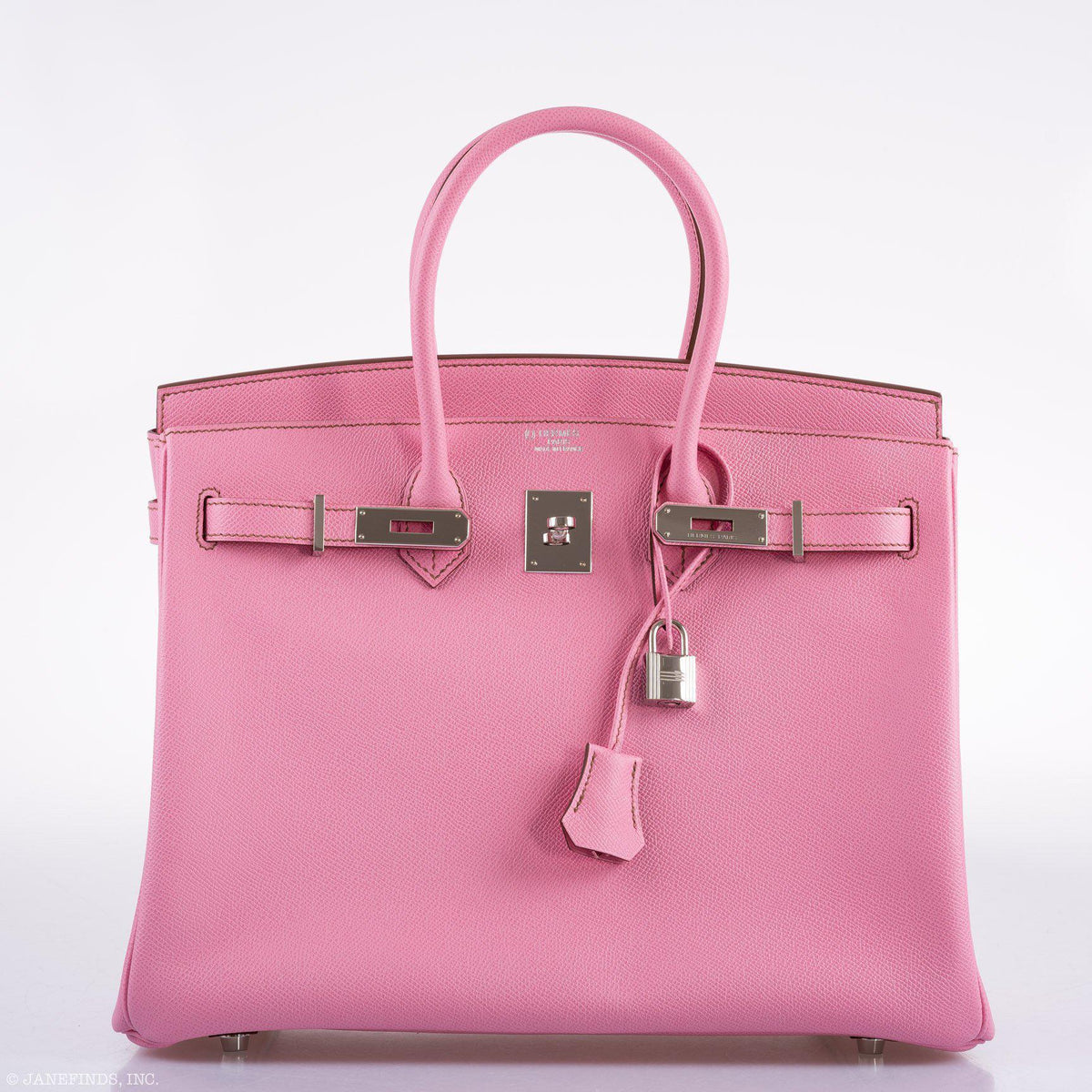 Hermes Birkin 35 HSS 5P Bubblegum Epsom with Palladium Hardware