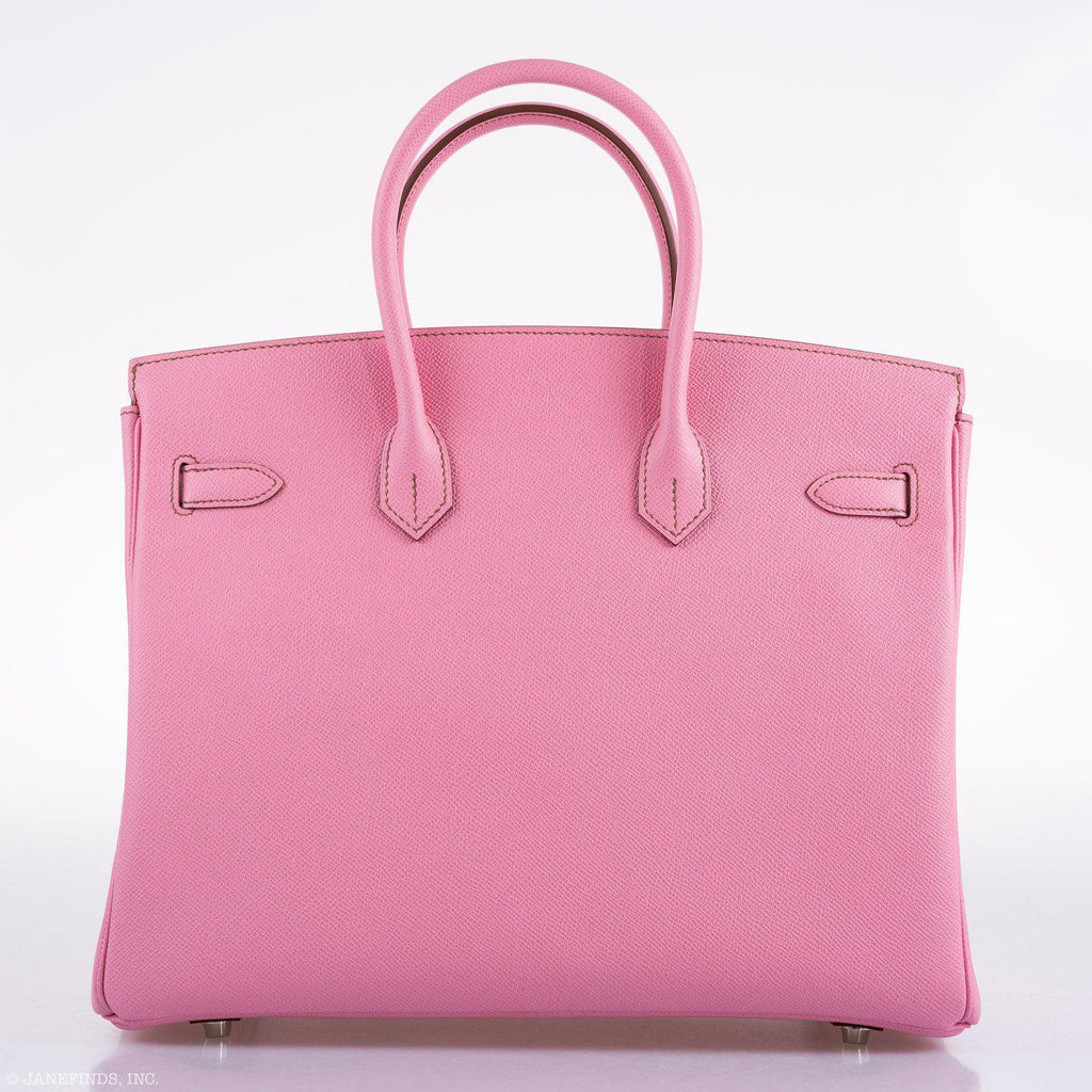 Hermes Birkin 35 HSS 5P Bubblegum Epsom with Palladium Hardware