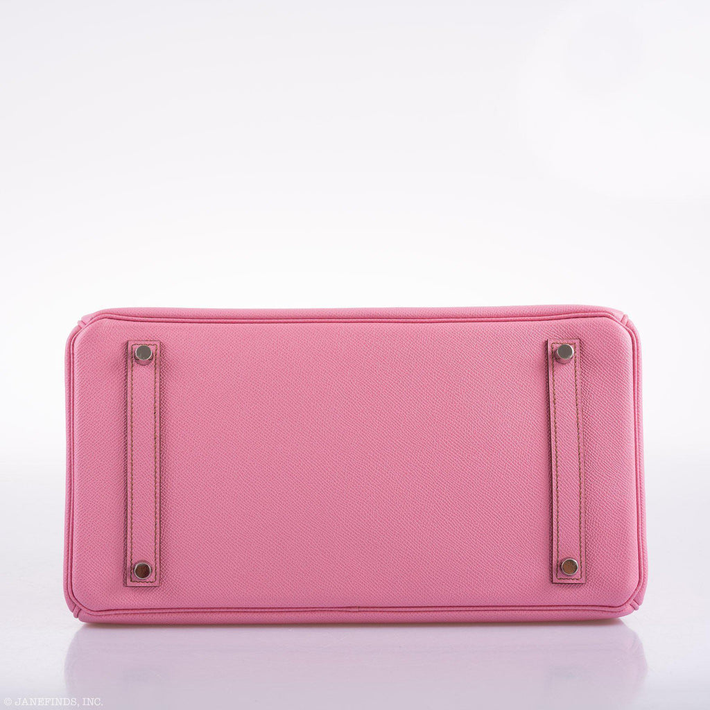 Hermes Birkin 35 HSS 5P Bubblegum Epsom with Palladium Hardware