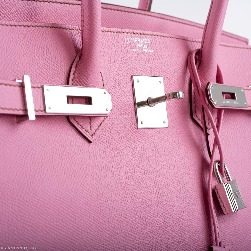 Hermes Birkin 35 HSS 5P Bubblegum Epsom with Palladium Hardware