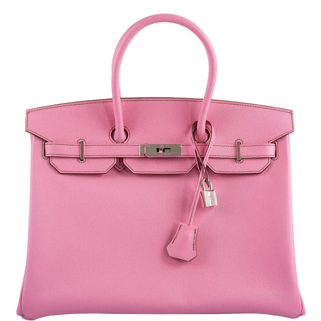 Hermes Birkin 35 HSS 5P Bubblegum Epsom with Palladium Hardware