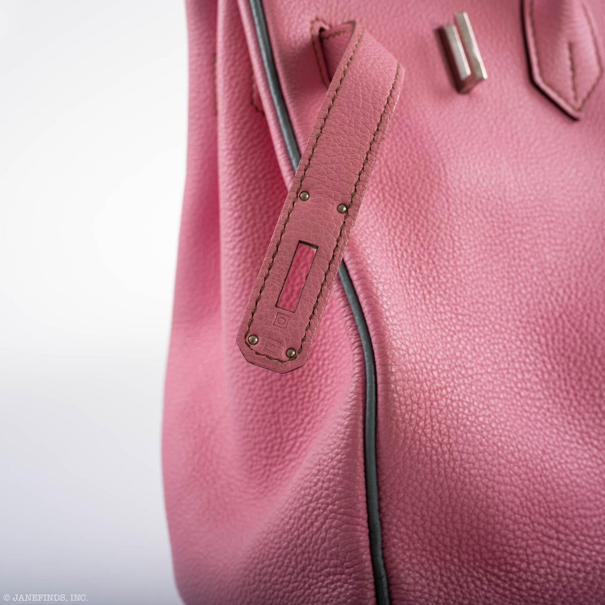 Hermes Birkin 35 HSS 5P Bubblegum Pink & Celeste Togo Palladium Hardware