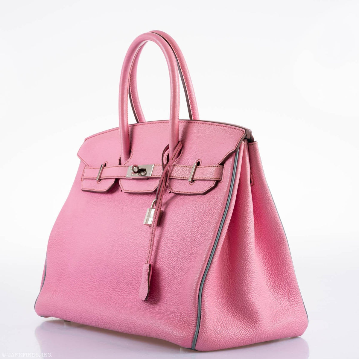 Hermes Birkin 35 HSS 5P Bubblegum Pink & Celeste Togo Palladium Hardware