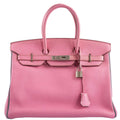 Hermes Birkin 35 HSS 5P Bubblegum Pink & Celeste Togo Palladium Hardware