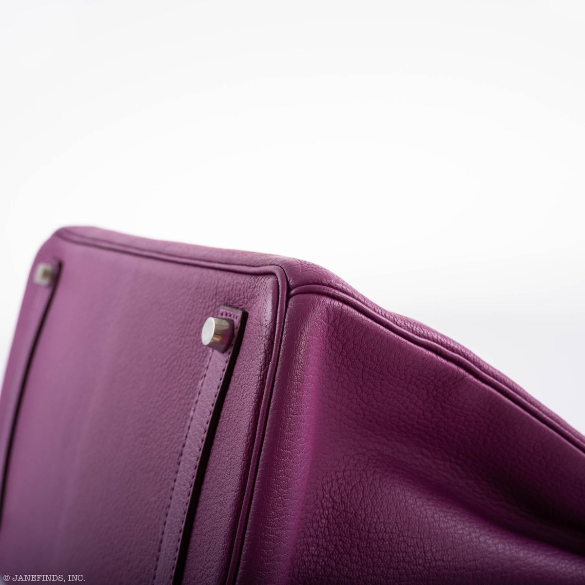 Hermes Birkin 35 HSS Cyclamen & Iris Chèvre Goatskin Brushed Palladium Hardware