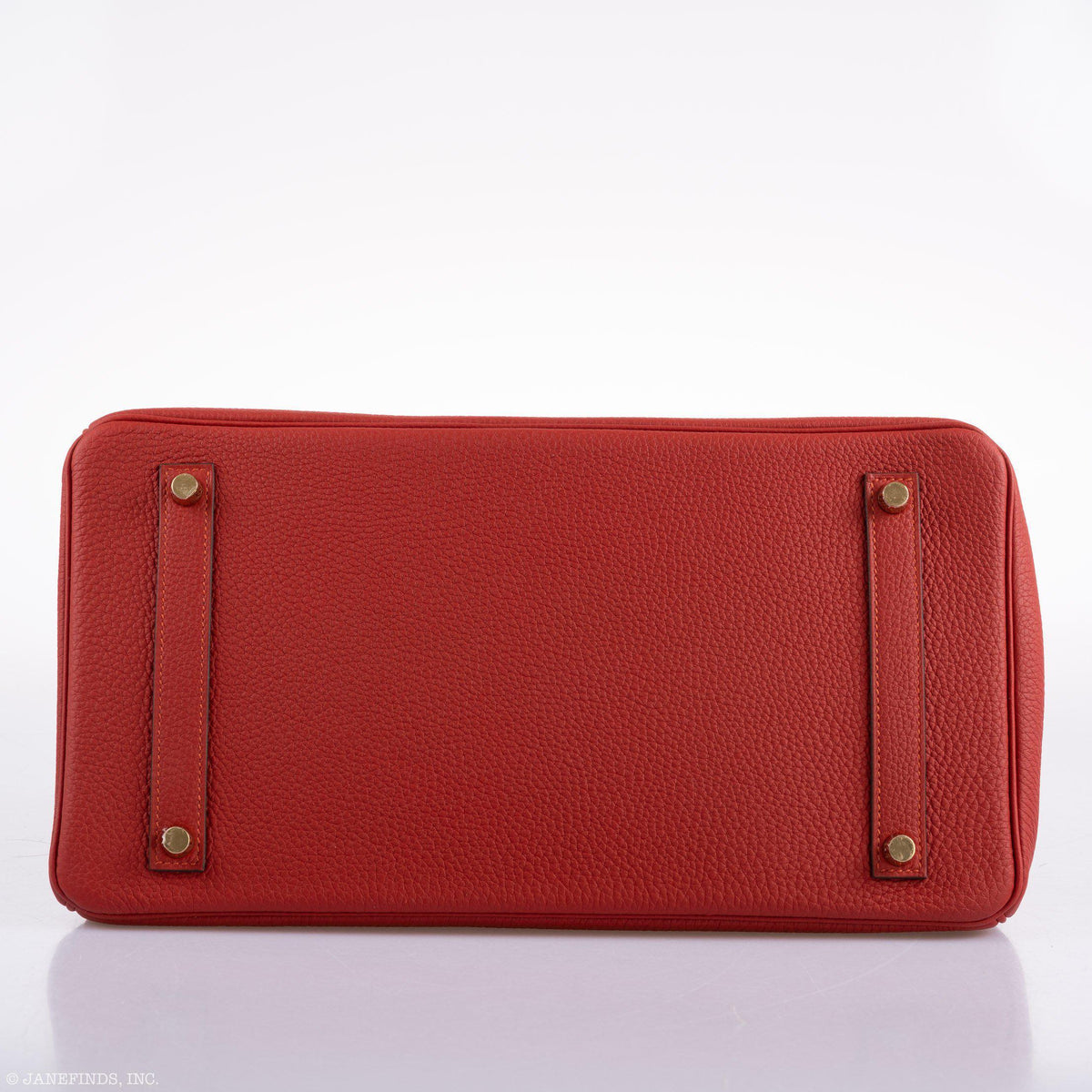 Hermes Birkin 35 HSS Rouge Vif Togo Brushed Gold Hardware