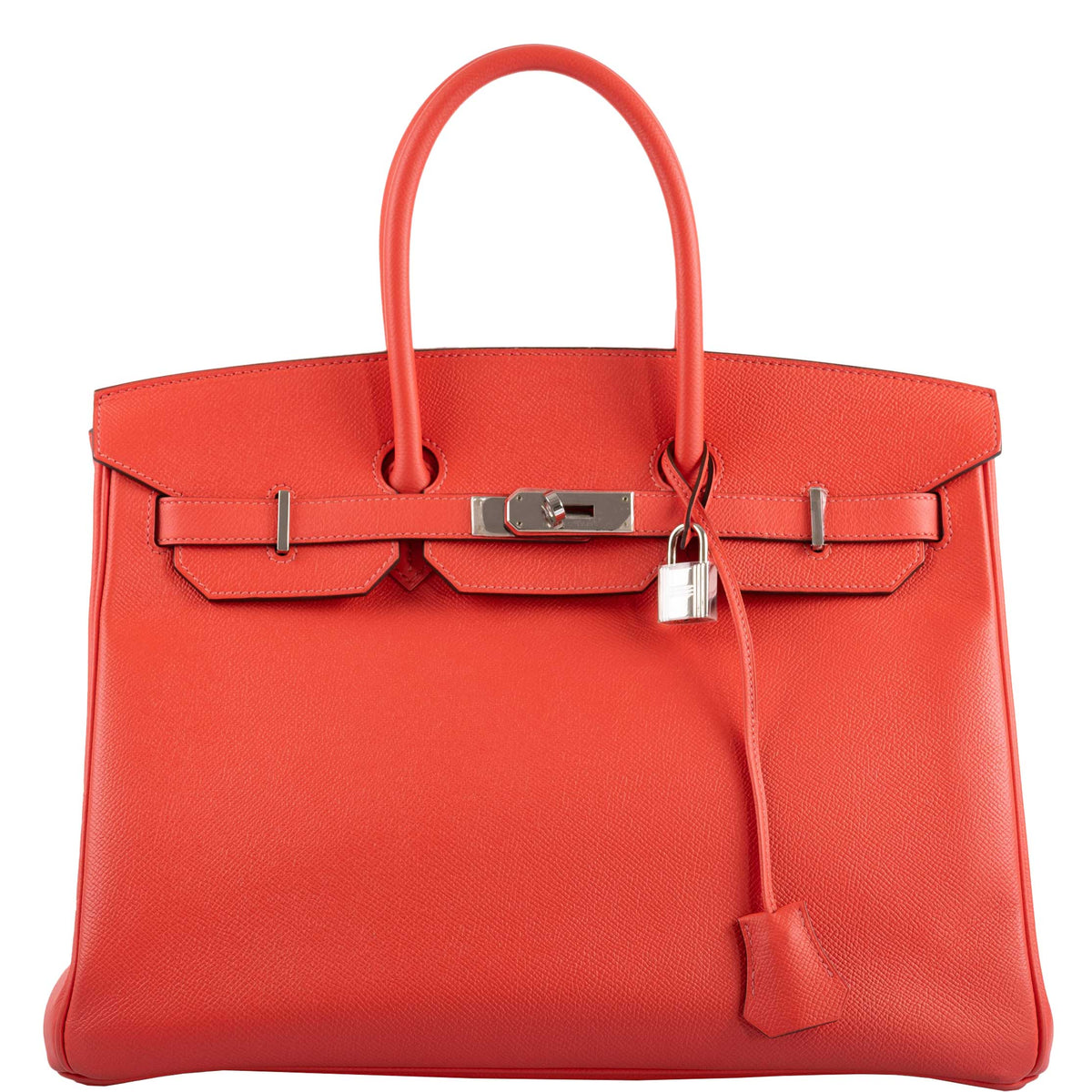 Hermes Birkin 35 Rose Jaipur Epsom Palladium Hardware