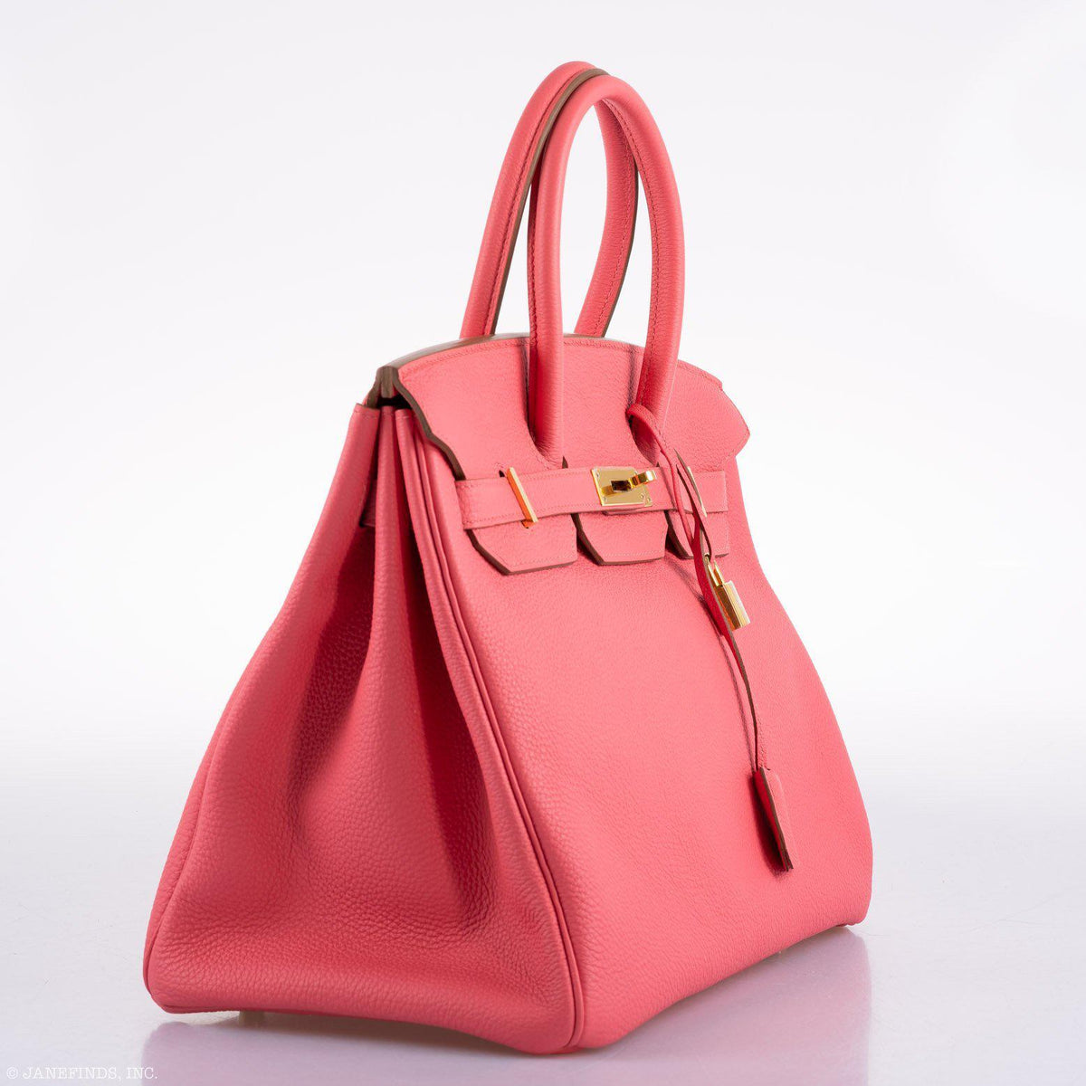 Hermes Birkin 35 Rose Lipstick Togo Gold Hardware