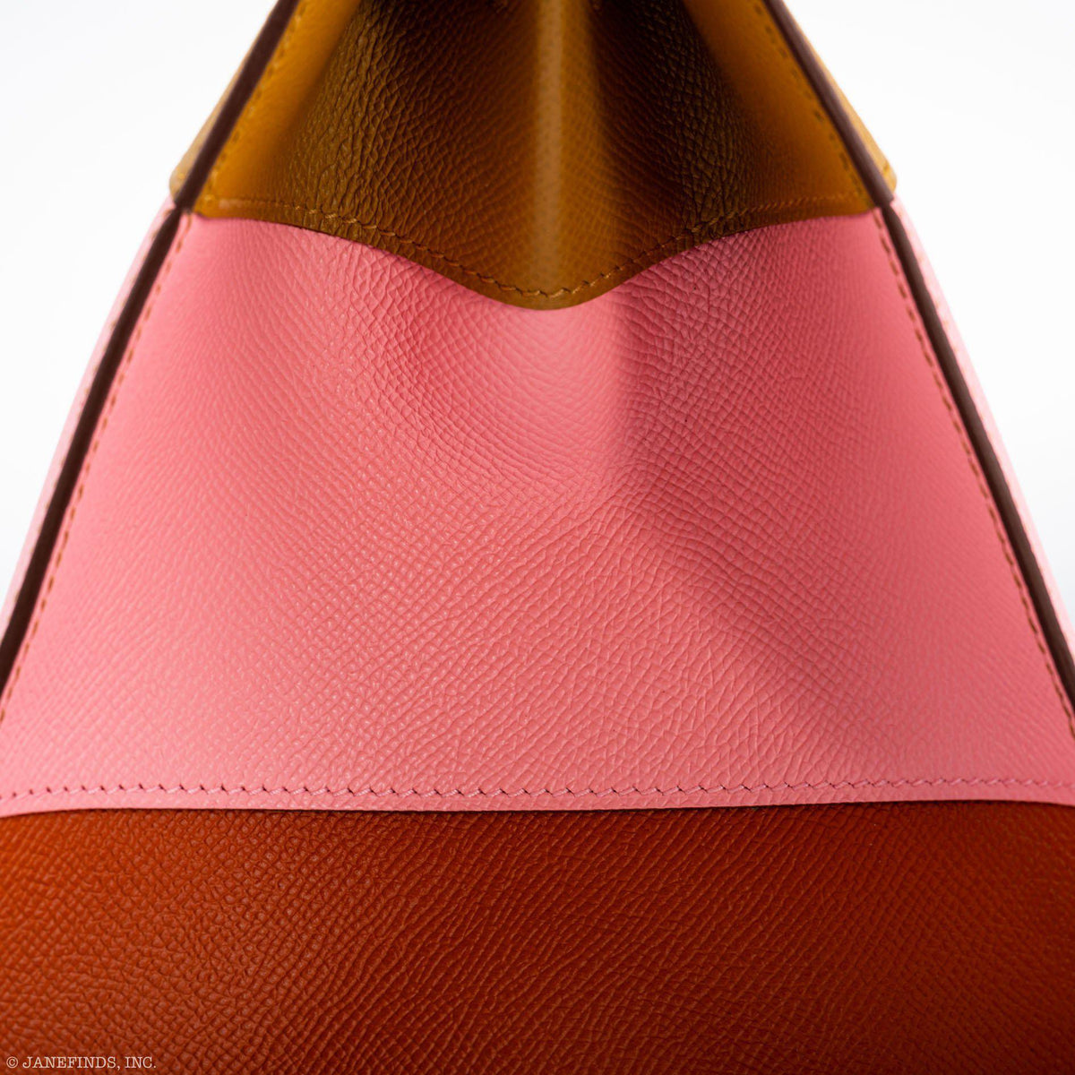 Hermes Birkin 35 Sellier "Sunrise" Rainbow Epsom Palladium Hardware