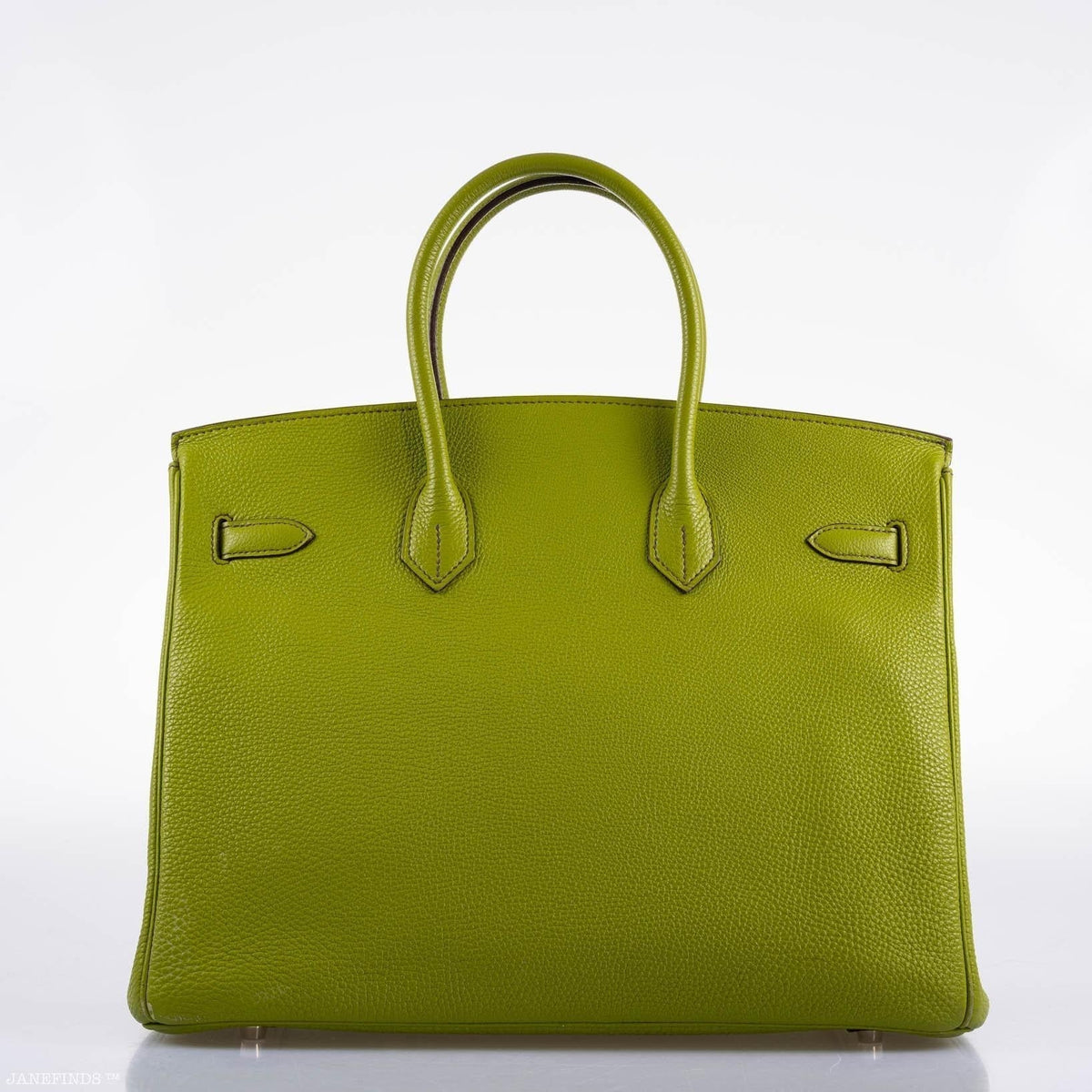 Hermes Birkin 35 Vert Anis Togo with Palladium Hardware