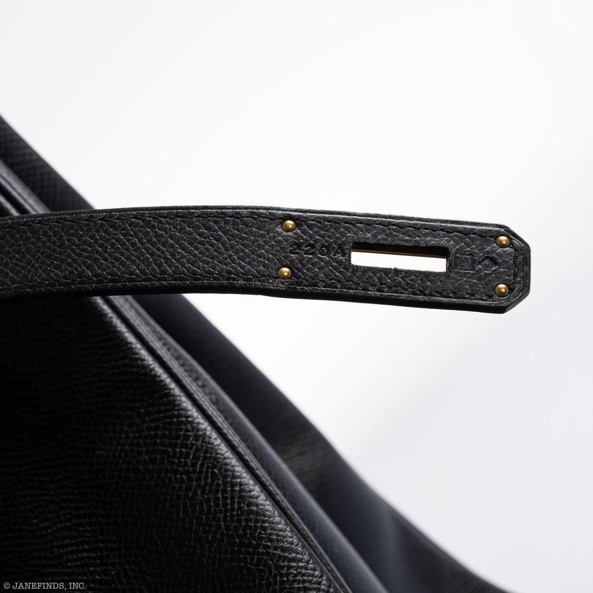 Hermes Birkin 40 Black Epsom Leather Gold Hardware